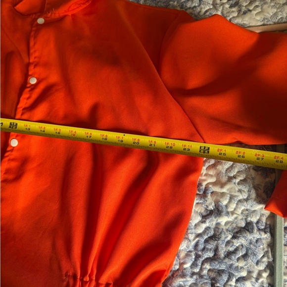 Maxime Orange Convict Jumpsuit - Picture 4 of 5
